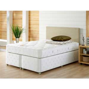 Options Sprung 4FT 6` Double Divan Bed