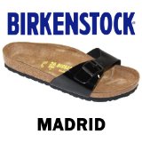 Birkenstock Madrid - Black Patent - Size 7