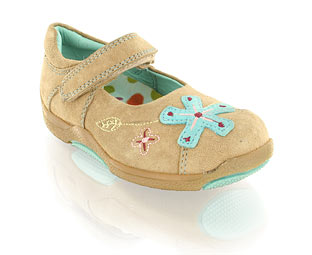 Casual Shoe With Flower Trim Detail