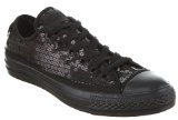 Converse All Star Low Blk Mono Sequin - 6 Uk