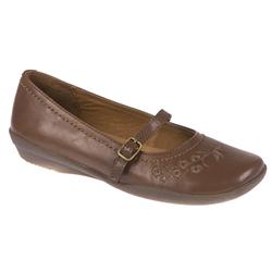 Hush Puppies Female Gina Leather Upper Leather Lining Back To School in Black, Brown