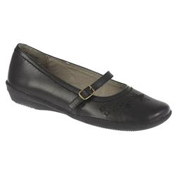 Hush Puppies Female Gina Leather Upper Leather Lining Back To School in Black