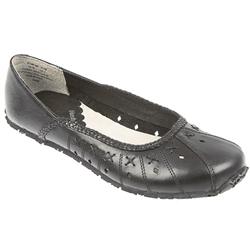 Hush Puppies Female Hp7deluxe Leather Upper Leather Lining in Black