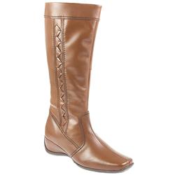 Hush Puppies Female Hp8gabbym Leather Upper Textile Lining Calf/Knee in Tan Leather