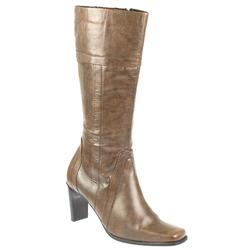 Hush Puppies Female Hp8maddym Leather Upper Textile Lining Calf/Knee in Brown Leather