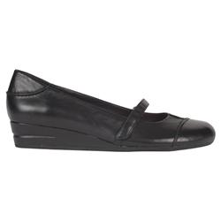 Hush Puppies Female Liberty Leather Upper Leather/Other Lining Casual in Black, Dark Brown