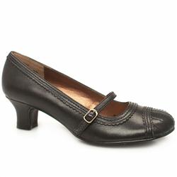 Female Pastry Leather Upper Back To School in Black
