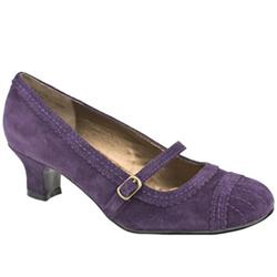 Hush Puppies Female Pastry Suede Upper in Purple