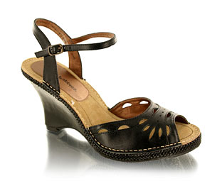 Leather Two Part Sandal