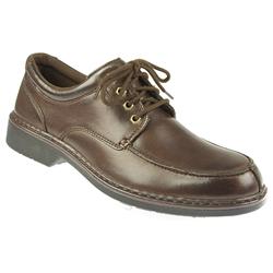 Male HP10ASHM Leather Upper Textile Lining in Brown Leather