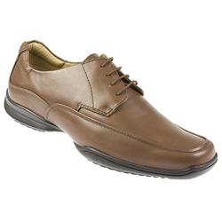 Male KEMPHP1012 Leather Upper Leather Lining Casual Shoes in Brown