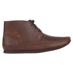 Hush Puppies Male Phantom Leather Upper Textile/Leather Lining Boots in Black, Red Brown