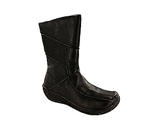 Hush Puppies Mid Boot with Raised Seam Detail