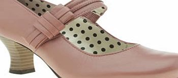 Hush Puppies Pale Pink Philippa Bow Low Heels