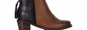 Hush Puppies Stella Cordell two-tone leather boots