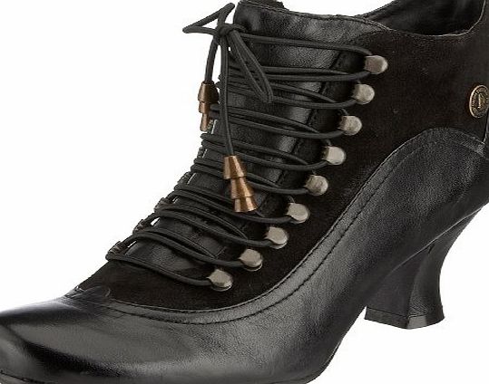 Hush Puppies Vivianna, Womens Combat Boots, Black (Black Multi Lea), 6.5 UK (40 EU)