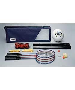Hy-Pro Badminton and Volleyball Set