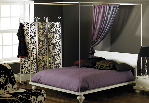 Porto Four Poster Bed Frame Double 135cm