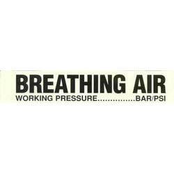 Breathing Air Sticker