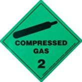 Hydrotech, 1192[^]7852 Compressed Gas Sticker