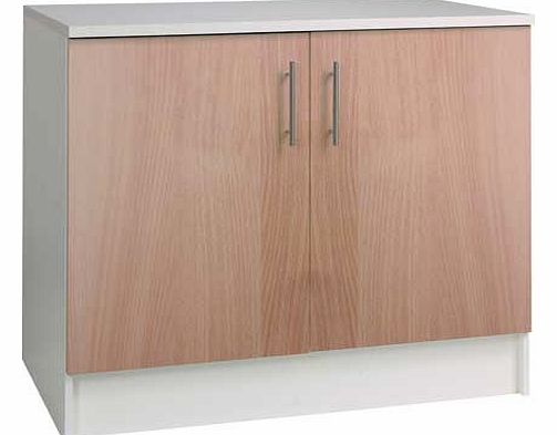Athina 1000mm Fitted Kitchen Base Unit - Beech