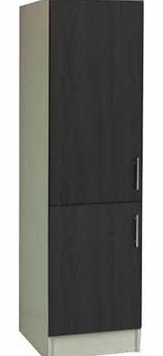 Athina 500mm Tall Fitted Kitchen Unit - Black