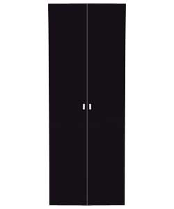 Hygena Kids Modular Double Wardrobe Door - Black
