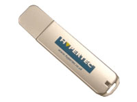 2GB USB 2.0 Slimline Hyperdrive Std 256bit AES Hardware Encrypted. From Hypertec