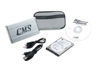 HYPERTEC CMS Hardware Encrypted 2.5 160GB SATA HDD with Operating System Transfer Kit. FI