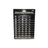 Hyundai HY7251 Assorted Cell Batteries (40 Pieces)