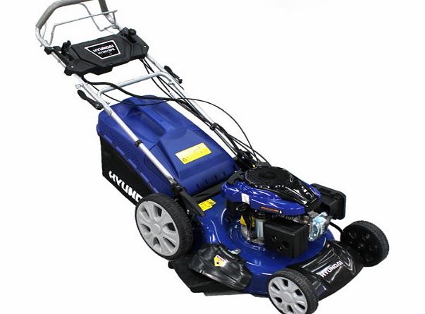 HYM51SPE Petrol Engined Electric Start Self-Propelled Rotary Lawnmower