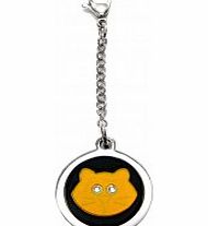 I Puppies Cat Steel and Orange Tag For Collar