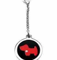 I Puppies Dog Steel and Red Tag For Collar