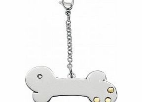 I Puppies Dog Steel Bone Medallion