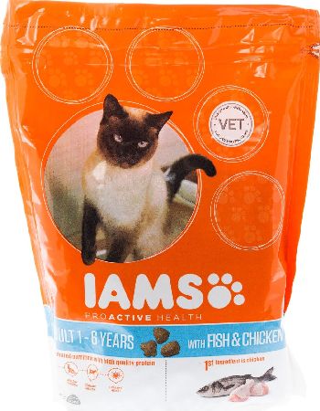 IAMS, 2102[^]0138504 Adult Cat Ocean Fish 800g