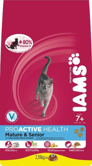 IAMS, 2102[^]0138490 Cat Mature and Senior Chicken