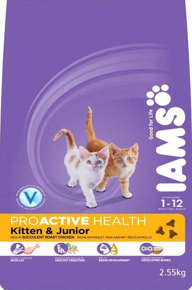 IAMS, 2102[^]0138492 Kitten and Junior Cat
