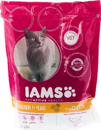 IAMS, 2102[^]0138505 Senior and Mature Cat Chicken Flavour 700g