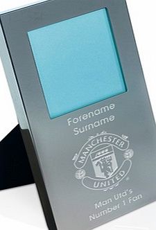 Manchester United Personalised Engraved Photo