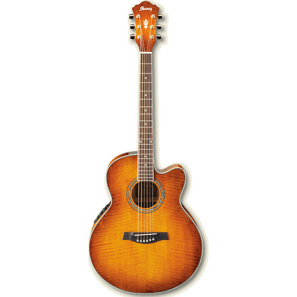 Ibanez AEL20E Electro-Acoustic Guitar Vintage Violin