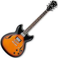 AS73 Semi Acoustic Electric Guitar Brown