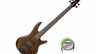 Ibanez GSR205B Gio 5-String Bass Guitar Walnut