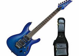 Ibanez S670QM Electric Guitar Sapphire Blue  