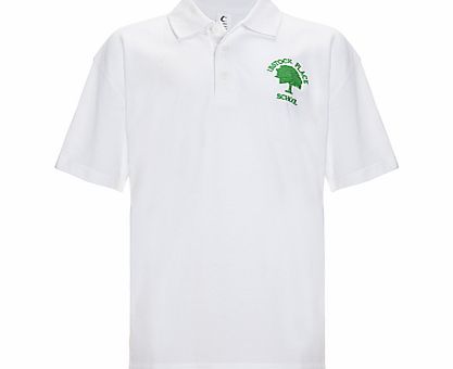 Ibstock Place School Polo Shirt, White