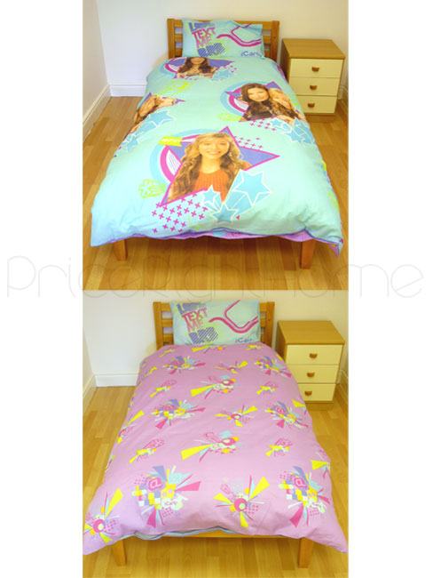 iCarly Reversible Duvet Cover and Pillowcase