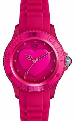 Ladies Ice-Love Pink Watch