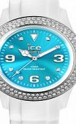 Ice-Watch Ladies Ice-Star Silicone Blue and