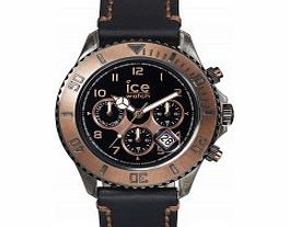 Ice-Watch Mens Big Ice-Vintage Black Bronze