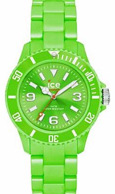 Unisex Ice-Solid Green Watch