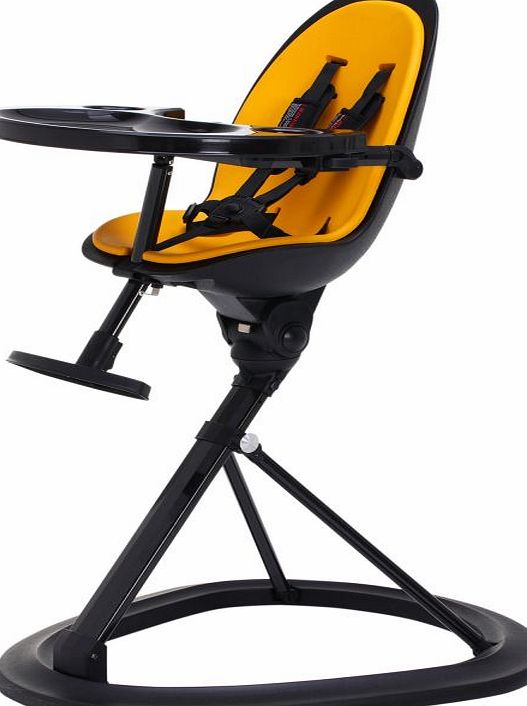 Icklebubba Ickle Bubba Orb Highchair-Black/Yellow